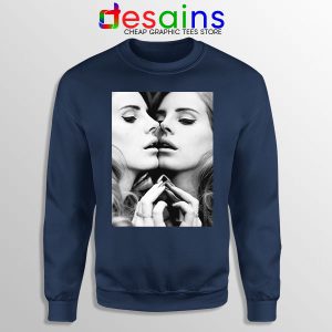 Buy Navy Sweatshirt Lana Del Rey New Born Song