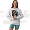 Graphic Sweatshirt Lana Del Rey Head Skull Art Concert