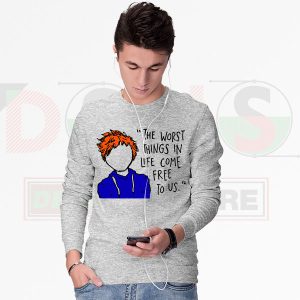 Sweatshirt Ed Sheeran Thinking Out Loud Cartoon Art