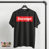 Tshirt Sausage Pizza Logo