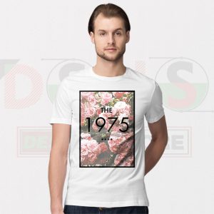 Tshirt The 1975 Band Flowers Rose Cover Art