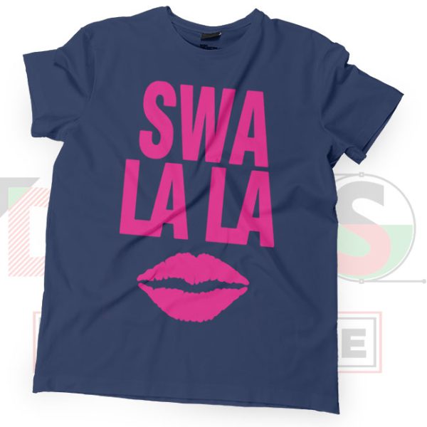 Swalla La-La Lyrics Jason Derulo Navy Blue T-shirt