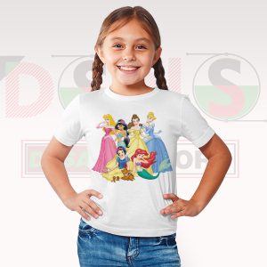 T-shirt Girls Disney Princess Kids