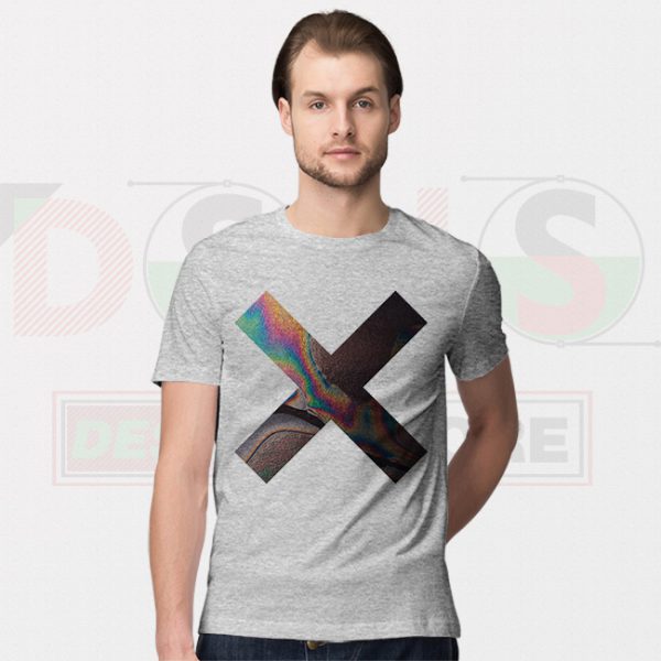 Coexist Album Cover - T-shirt Sport Grey The XX Band Logo