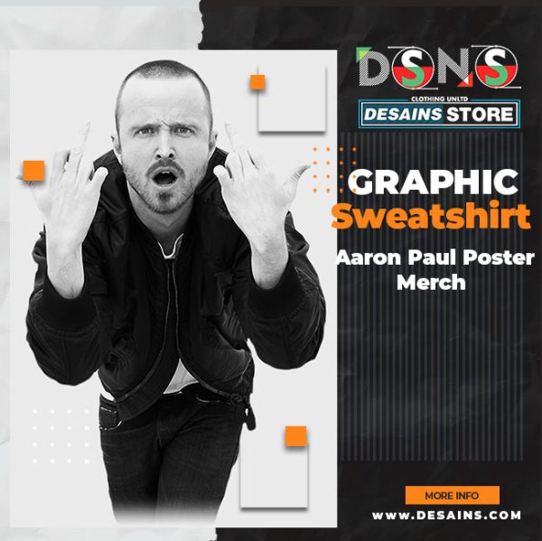 Graphic Sweater Aaron Paul Poster Breaking Bad