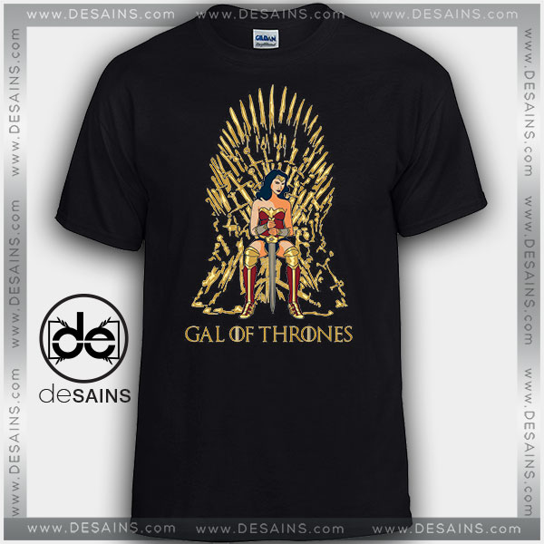 grænse Maiden Kan Tee Shirts Wonder Woman Game of Thrones Funny