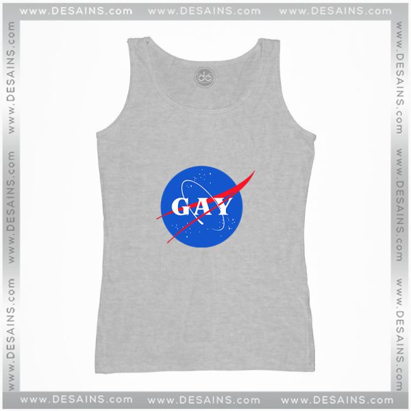Tank Top Nasa Gay Logo Funny LGBT Parody