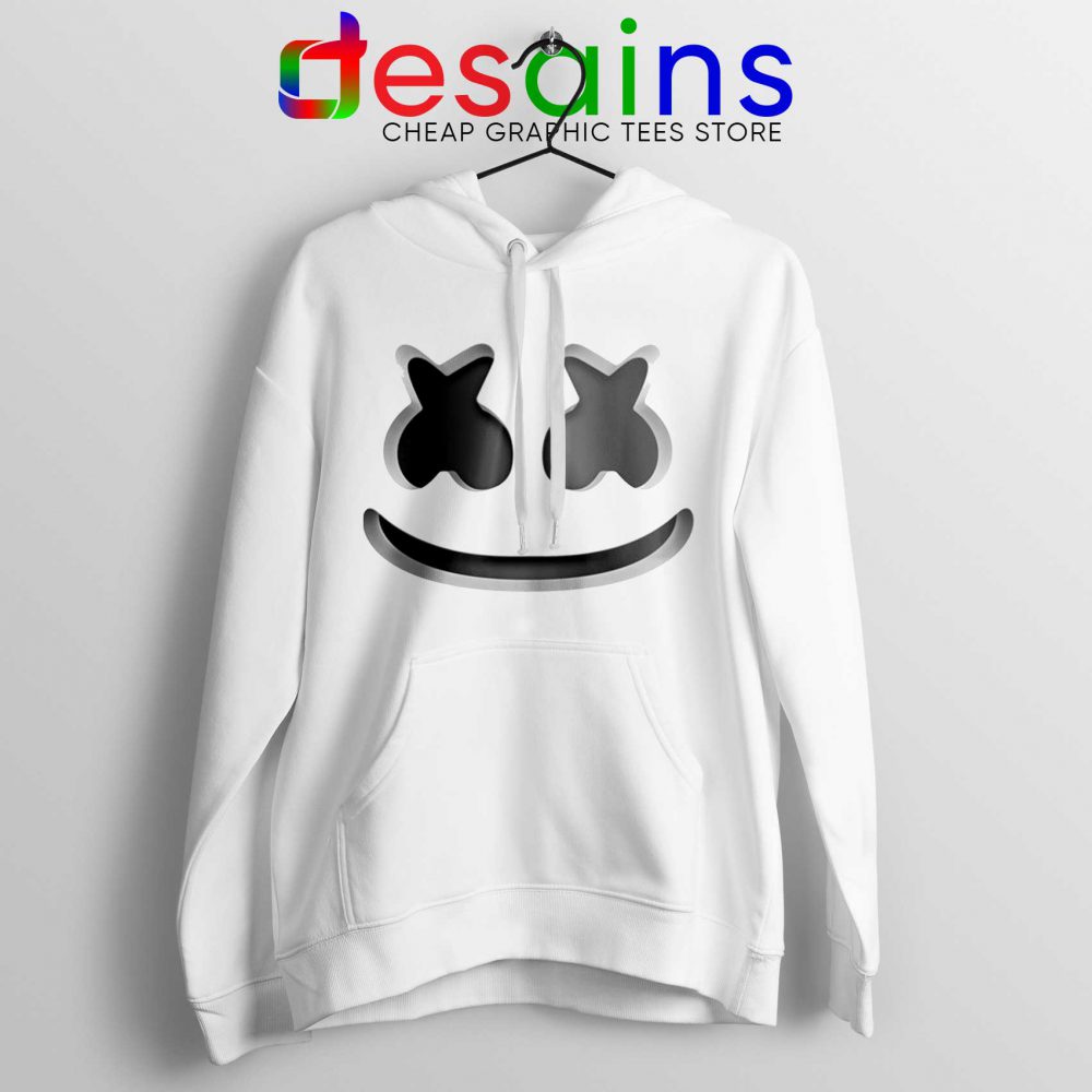 Buy Hoodie Marshmello Helmet Face DJ Costume