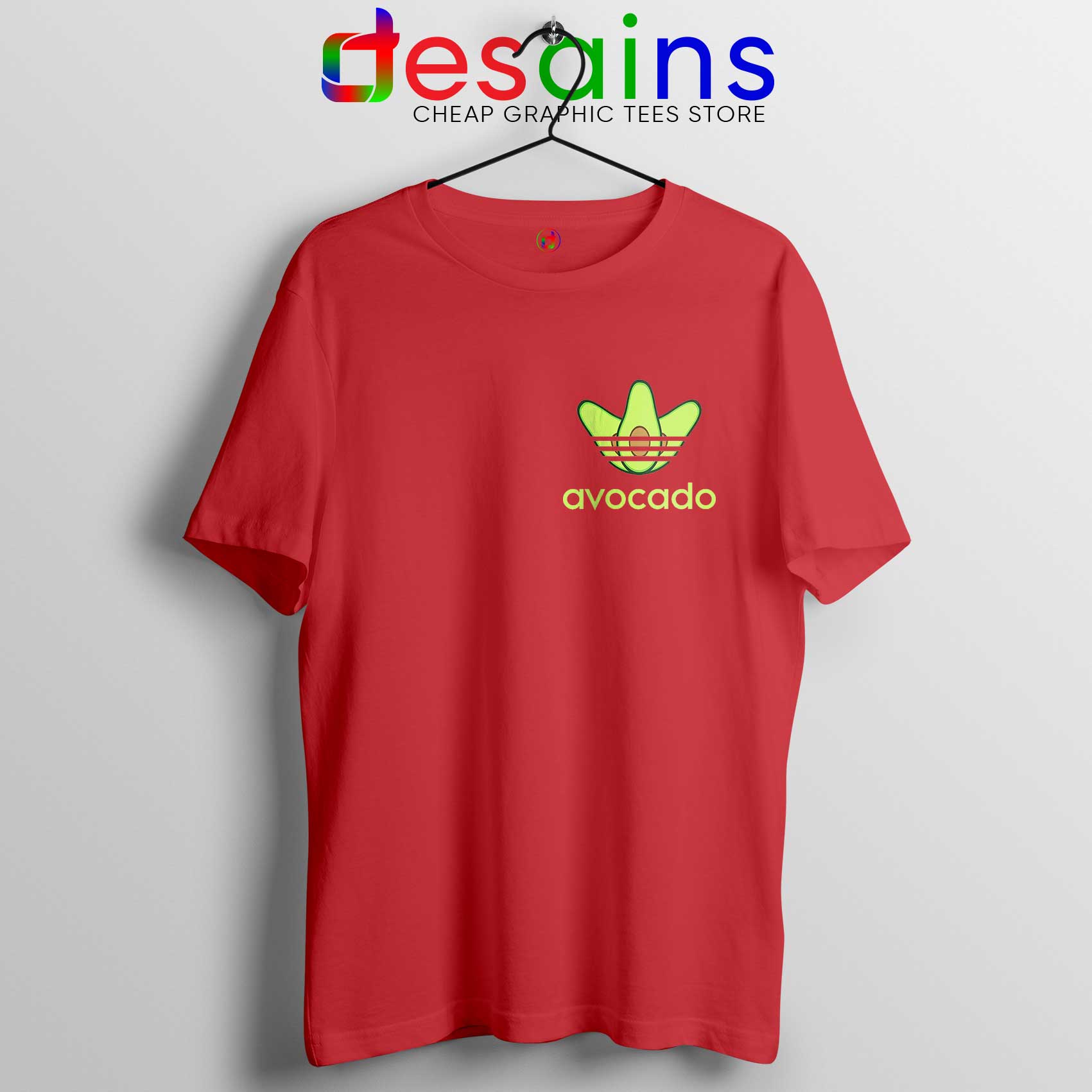 Avocado Adidas Pocket Style Tee Shirt 