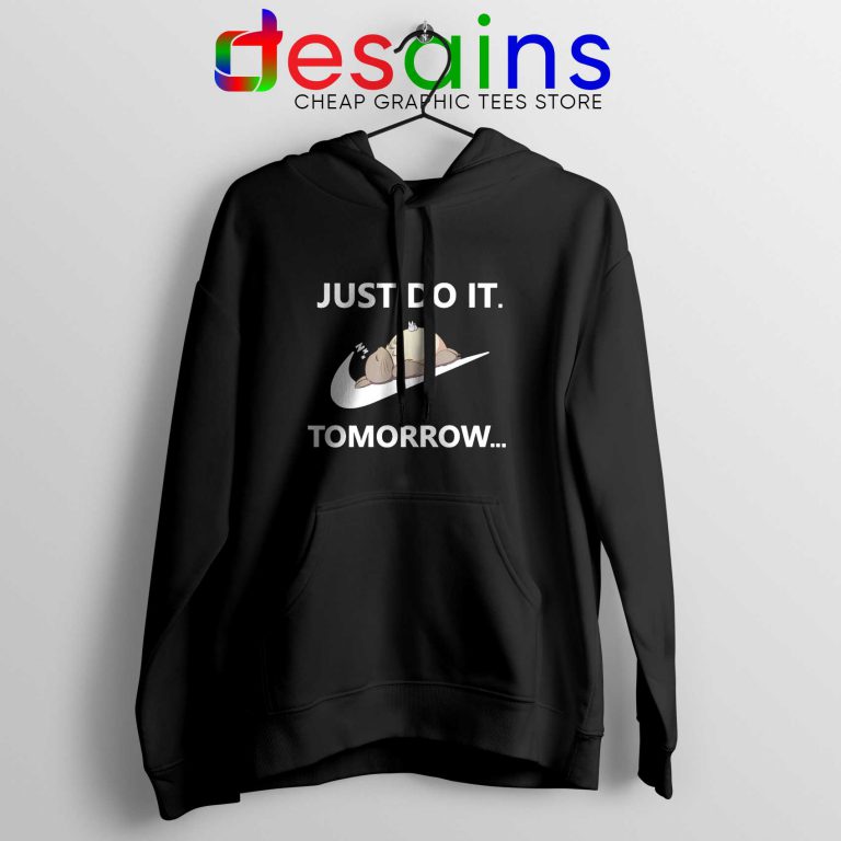 Just Do It Tomorrow Hoodie Nike Parody My Neighbor Totoro 8041