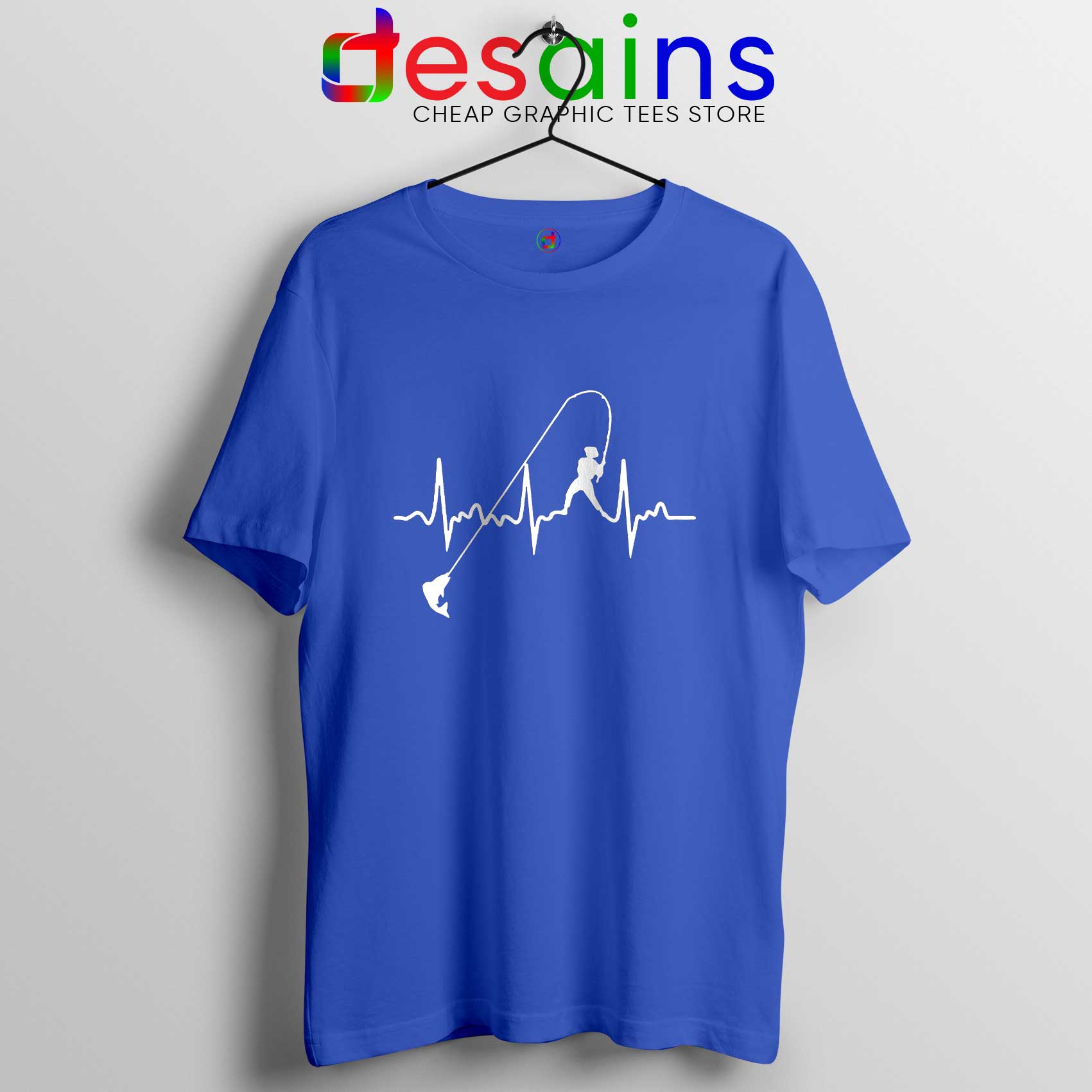 Fishing Heartbeat Tshirt Major League Fishing Gifts Clothing - DESAINS STORE