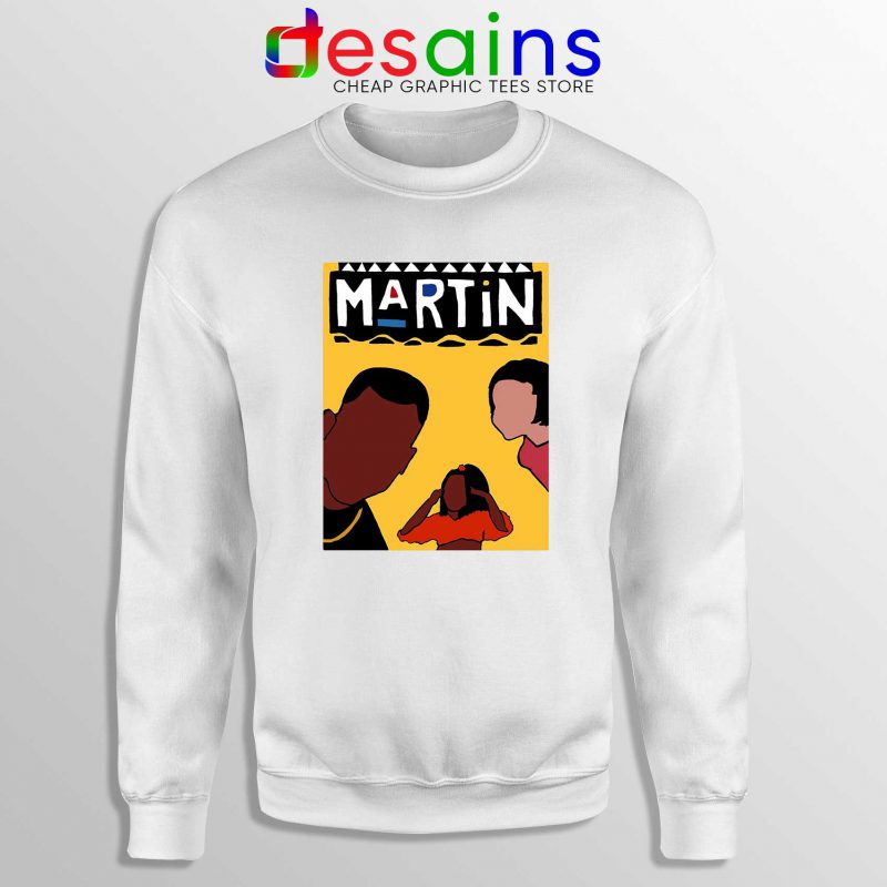 90s Martin Sitcom Mashup Sweatshirt Crewneck Sweater Martin Merch
