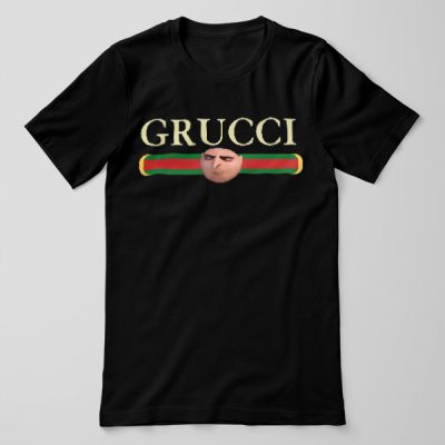 Grucci Despicable Me Gru Tshirt Funny Logo - DESAINS STORE