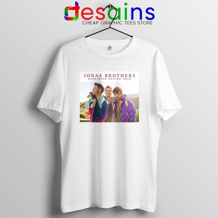 Jonas Brothers Happiness Tshirt Begins Tour 2019 Tee Shirts S 3xl