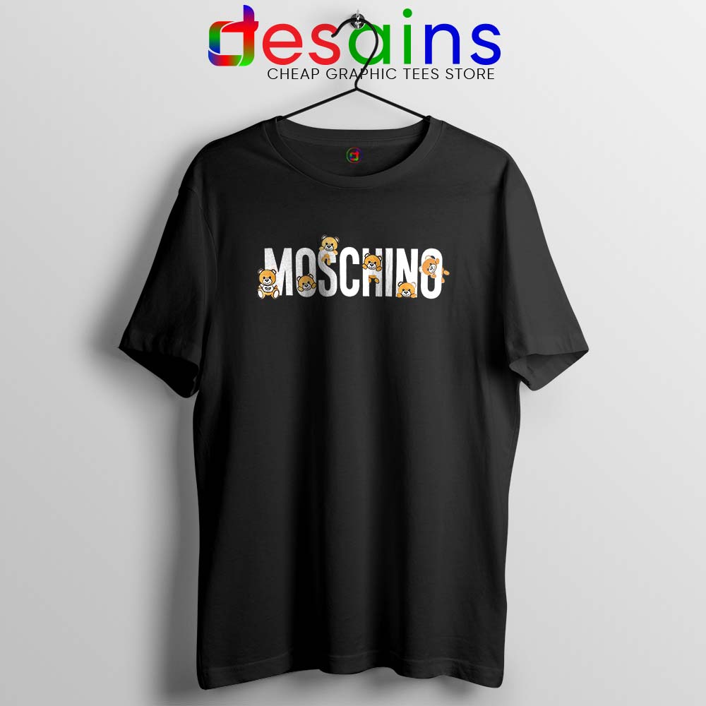 moschino bear t shirt mens