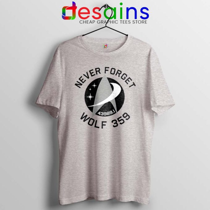 Never Forget Wolf 359 Tshirt Buy Star Trek Tee Shirts Gildan S 3xl 