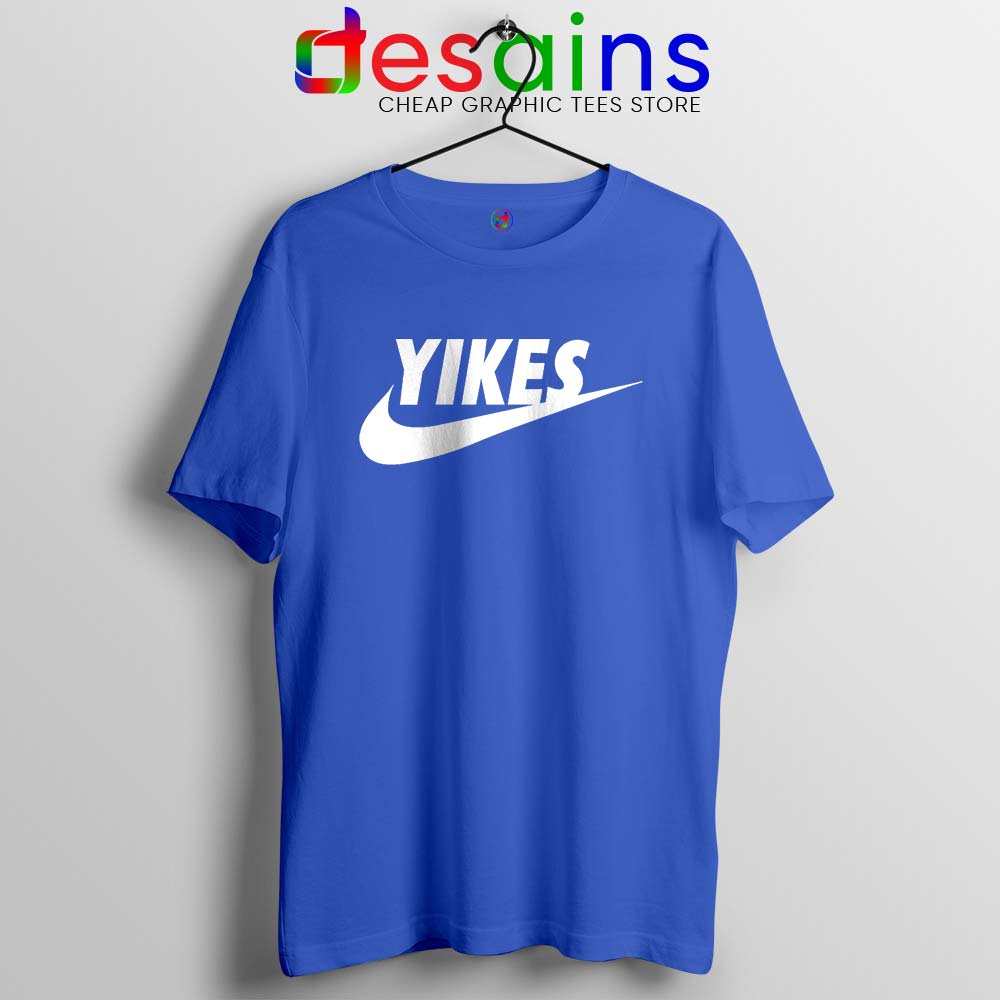 Yikes Just Do It Tshirt Tee Shirts Yikes Nike Parody S-3XL