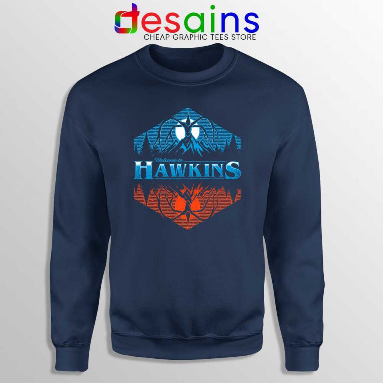 stranger things hawkins sweatshirt