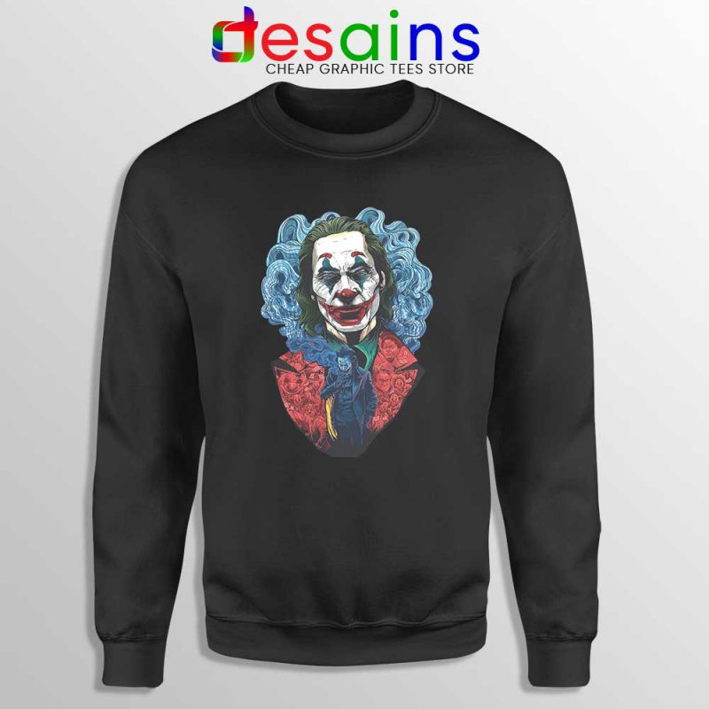 Face Joker Joaquin Phoenix Sweatshirt Folie à Deux