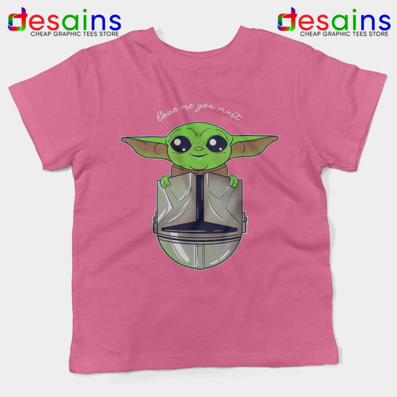 Baby Yoda Star Wars Kids Tshirt Love Baby Yoda Tee Shirts Youth