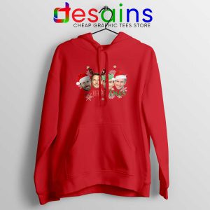 Its Chris Christmas Red Hoodie Chris Evans Pratt Hemsworth Pine Hoodies