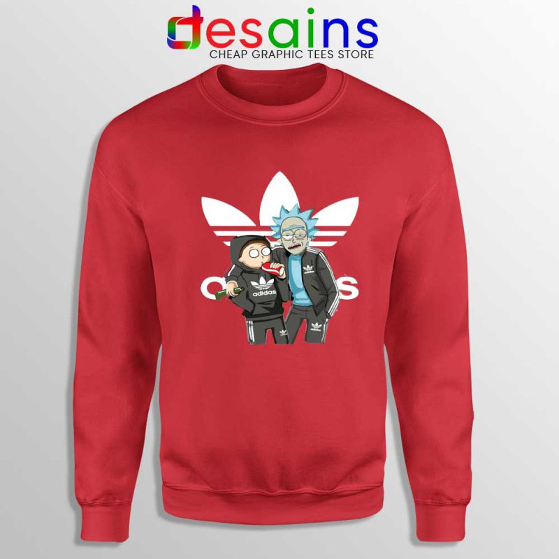 rick and morty sweatshirt adidas