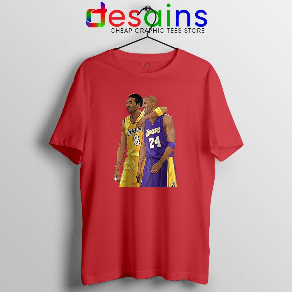 8 and 24 Kobe Costume Tshirt Los Angeles Lakers 1