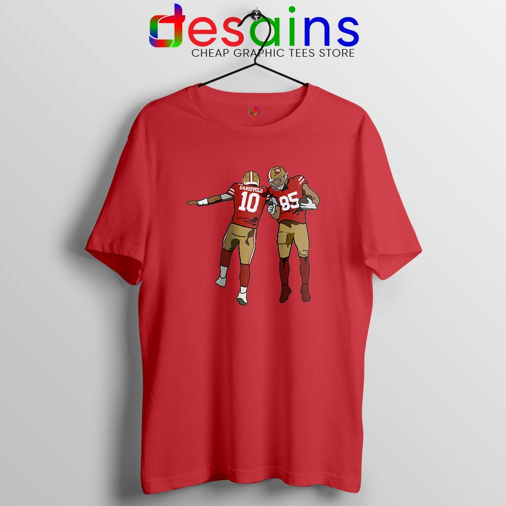 Tops, Jimmy Garoppolo And George Kittle San Francisco 49ers Shirt Tee