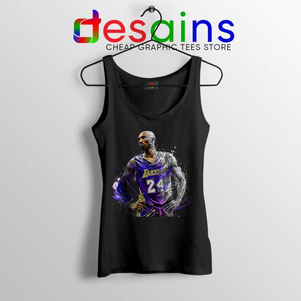 Kobe Bryant La Lakers Blue Tank Top Black Kobe Bryant Merch