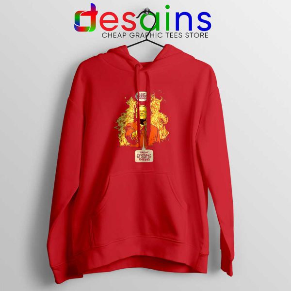 Morrison Handshake Fire Red Hoodie Scott Morrison Hoodies