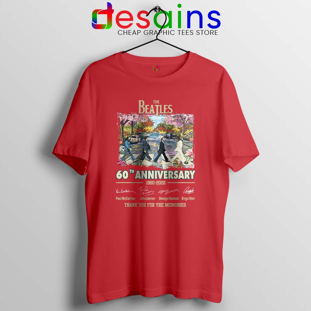 beatles anniversary shirt