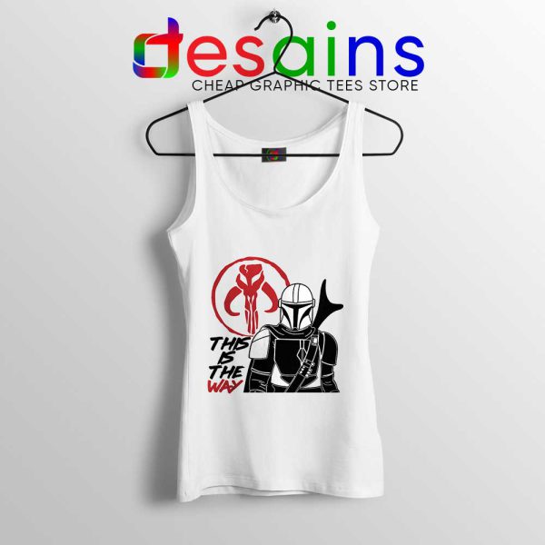 Mando This is The Way Tank Top Star Wars Mandalorian Tops S-3XL