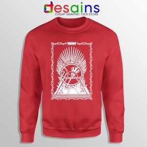 New York Yankees Thrones Red Sweatshirt MLB Game of Thrones Sweaters