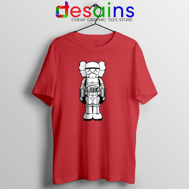 Stormtrooper KAWS Funny Tshirt Star Wars Merch Tee Shirts S-3XL