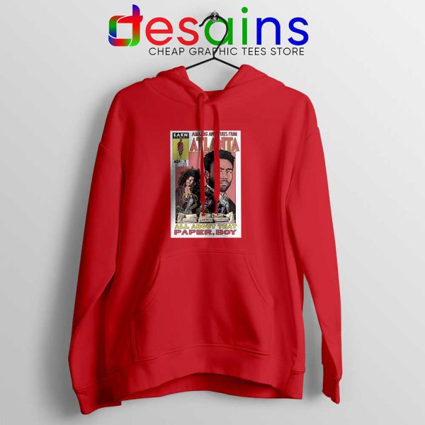 Donald Glover Amazing Adventures Red Hoodie Childish Gambino Jacket