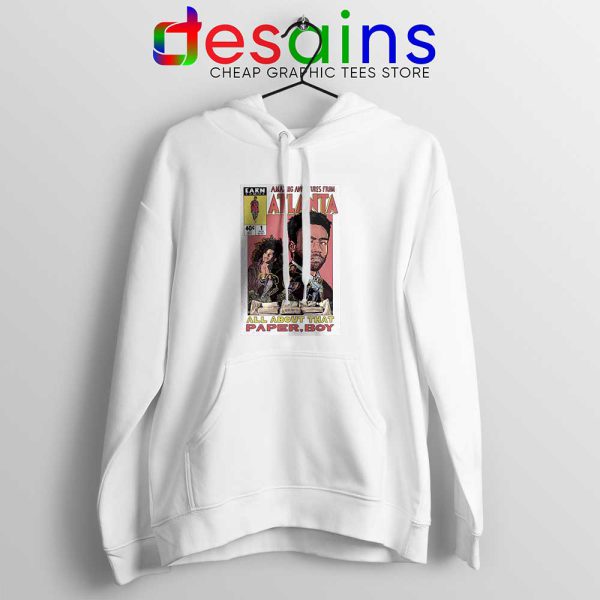 Donald Glover Amazing Adventures White Hoodie Childish Gambino Jacket