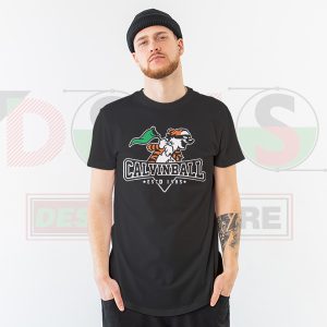 Calvin Ball Tshirt - Calvin and Hobbes MLB Fan Art