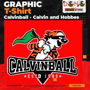 Calvinball Graphic Tshirt - Calvin and Hobbes MLB Fan Art