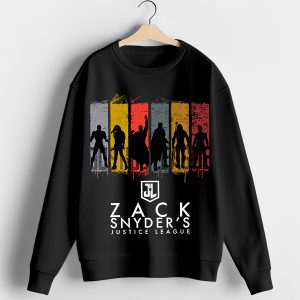 Best Characters Justice League Snyder Cut Black Sweatshirt