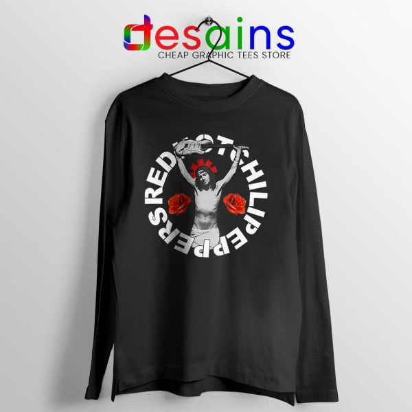 John Frusciante Guitar Long Sleeve Tee Red Hot Chili Peppers