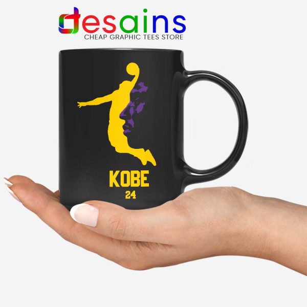 Kobe Legend 24 Lakers Mug Black Mamba NBA Coffee Mugs