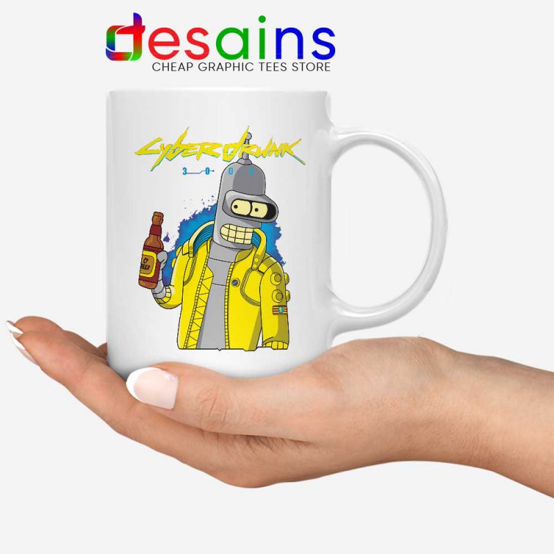 Cyberpunk 2077 Bugs Mug Cyberdrunk Coffee Mugs