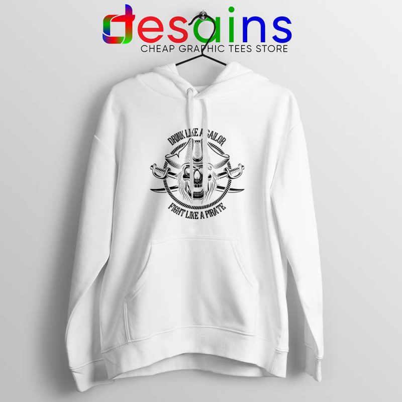 Pirate Skull and Crossbones Hoodie Graphic