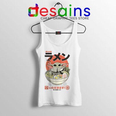 Recipes Ramen Noodles Grogu Tank Top Mandalorian | Desains.com