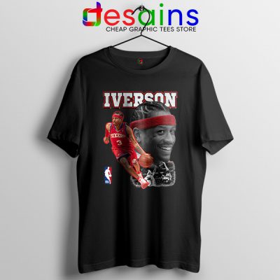 NBA Allen Iverson Today Tshirt Crossover on Jordan - Desains.com