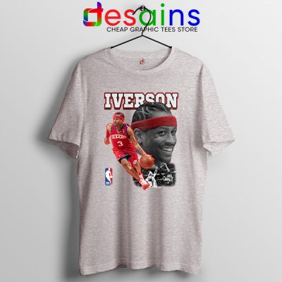 NBA Allen Iverson Today Tshirt Crossover on Jordan - Desains.com