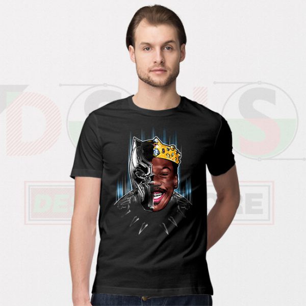 Black Panther of Mens T-Shirt Zamunda Wakanda Eddie Murphy