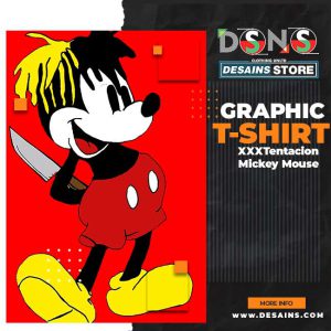 Graphic T-Shirt XXXTentacion Mickey Mouse