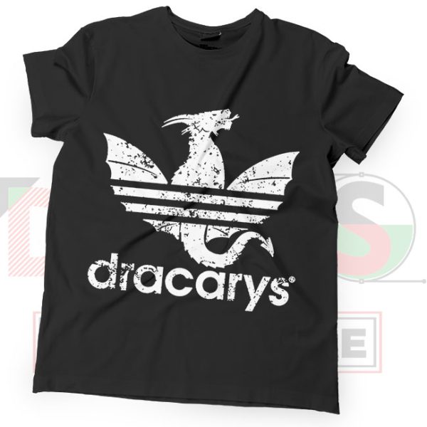 Dracarys Dragon Adidas Game Of Thrones T-shirt Black