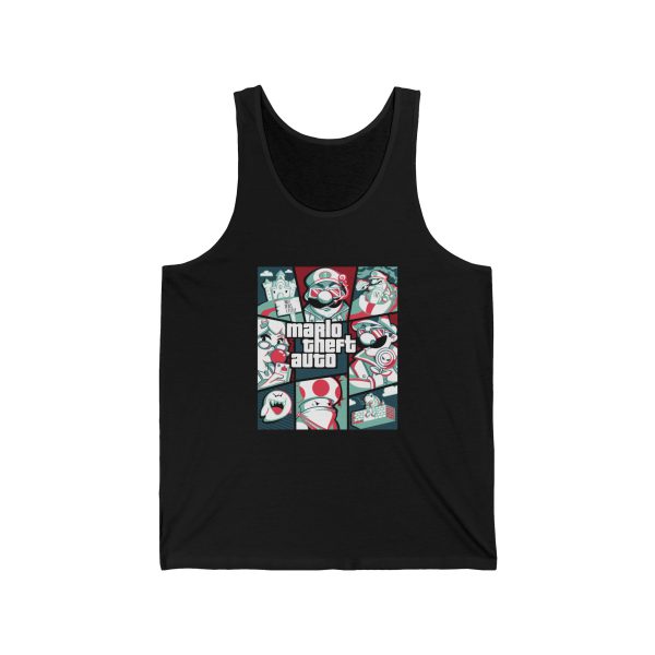 Power Star Hat Tank Top